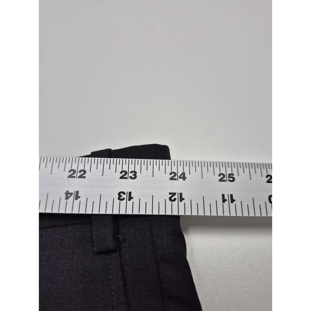 Prontomoda Suit Pants Mens 48x36 Charcoal Wool Super 140s Dress Unhemmed NWT